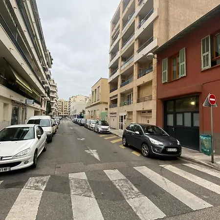 T1 Recent, 200m Plage, Clim, Internet Apartment Nice